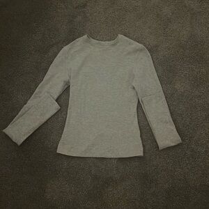 Heather Grey, Long sleeve t-shirt, Skims